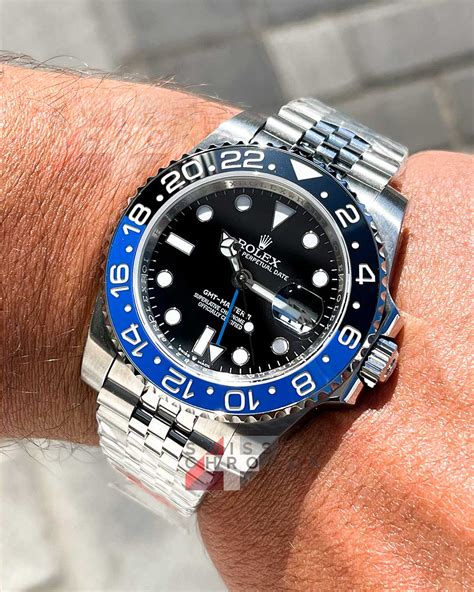 rolex gmt master 2 batman 2014|rolex gmt batman for sale.